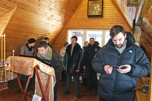 ПЕРЕД началом богослужения