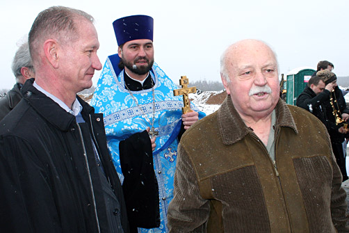 А. СКОРОВ и главный архитектор проекта Василий Никифорович Питанин