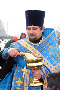 НАСТОЯТЕЛЬ будущего храма иерей Сергий Конониренко
