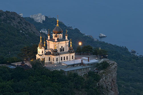 ХРАМ Воскресения Христова в Форосе