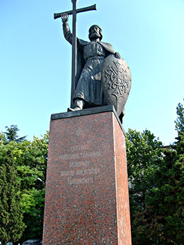 ПАМЯТНИК СВЯТОМУ Владимиру в Херсонесе
