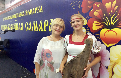 ПРАВОСЛАВНАЯ ВЫСТАВКА в Самаре. С певицей Юлией Славянской
