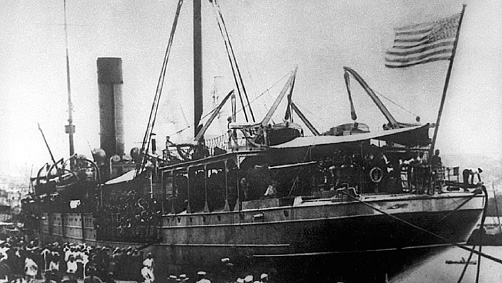 ВЫСАДКА АМЕРИКАНСКИХ ВОЙСК во Владивостоке. 1918 год