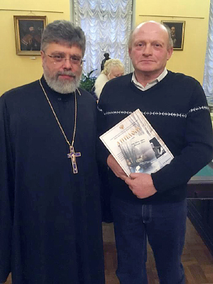 ПРОТ. ГРИГОРИЙ ГРИГОРЬЕВ и лауреат конкурса Борис Цукер (Санкт-Петербург)