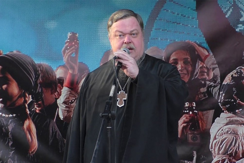 Во время одной из акций в защиту семьи
